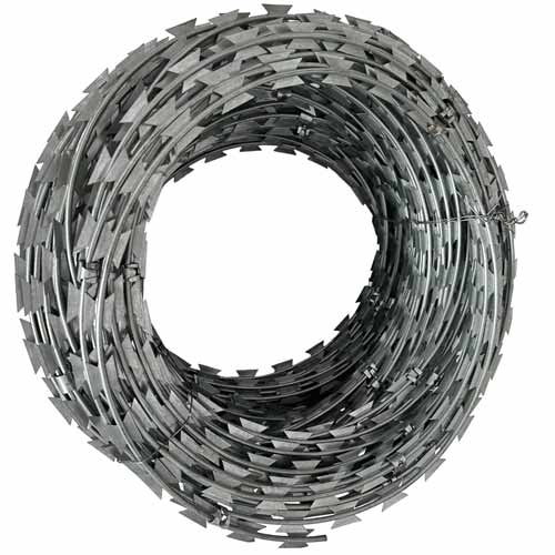 High security BTO-22 hot dipped galvanized concertina razor barbed wire