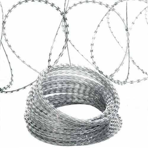 Hot Dipped Galvanized Razor Blade Concertina Razor Wire Security Fencing Razor Barbed Wire