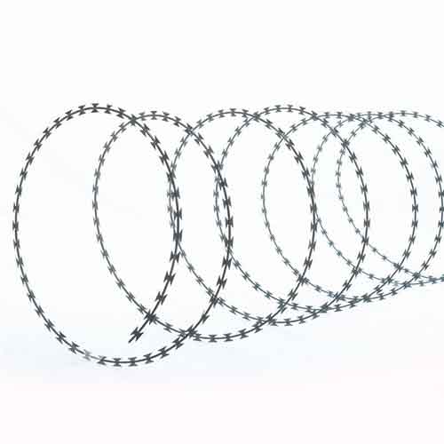 Hot Dipped Galvanized High Carbon Steel Bto-18 Concertina Razor Wire