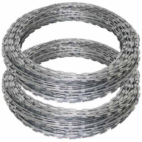 Razor Wire Coils Concertina Barbed Wire for Security Application