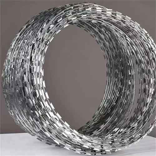 Factory Supply Galvanized Concertina Razor Barbed Wire For Prison