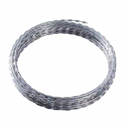 Hot Dipped Galvanized Concertina Stainless Steel Razor Wire