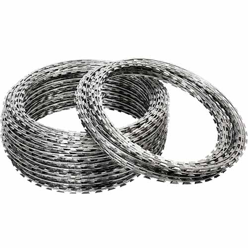 Cheap Price Concertina Hot Dipped Galvanized Razor Barbed Wire