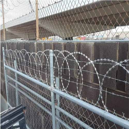 Bto-22/Cbt-60/Cbt-65 Razor Wire Galvanized Concertina Barbed Razor Wire