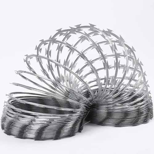 Hot Dipped Galvanized Razor Blade Concertina Razor Wire Security Fencing Razor Barbed Wire